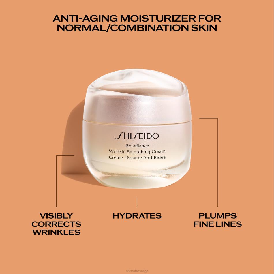 kräm som utjämnar rynkor VL6V7 Shiseido hudvård