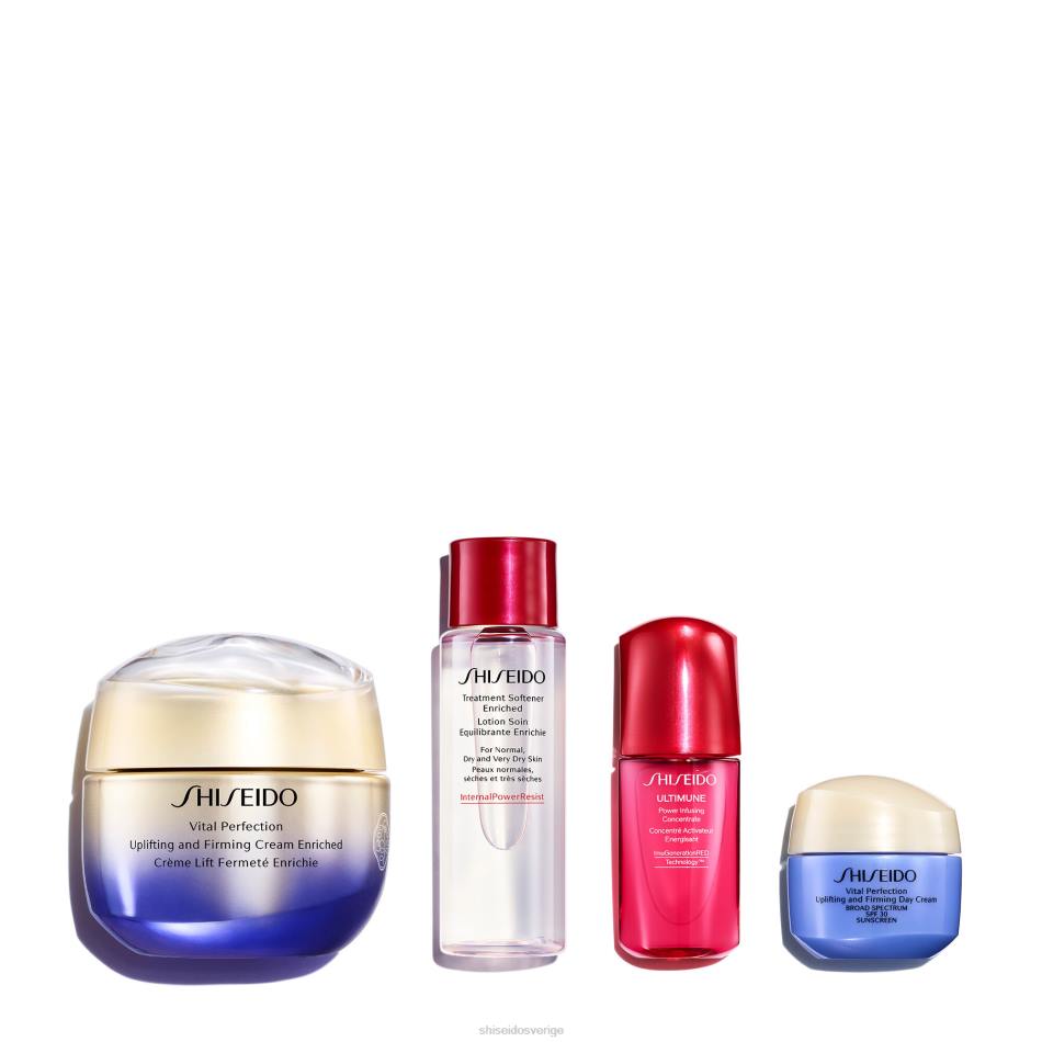 uppstramande & skulpterande set VL6V6 Shiseido hudvård