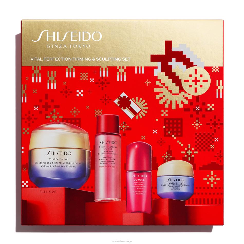 uppstramande & skulpterande set VL6V6 Shiseido hudvård