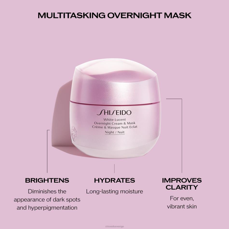 övernattskräm och mask VL6V13 Shiseido hudvård