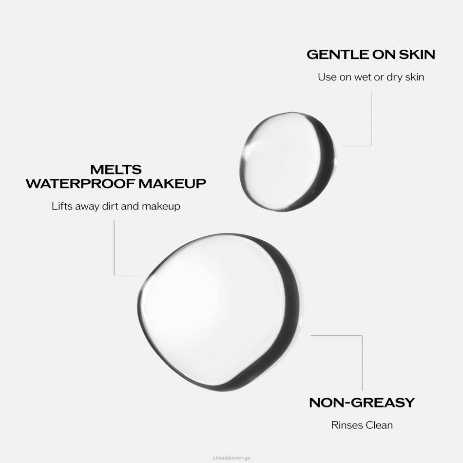 perfekt rengöringsolja VL6V43 Shiseido hudvård