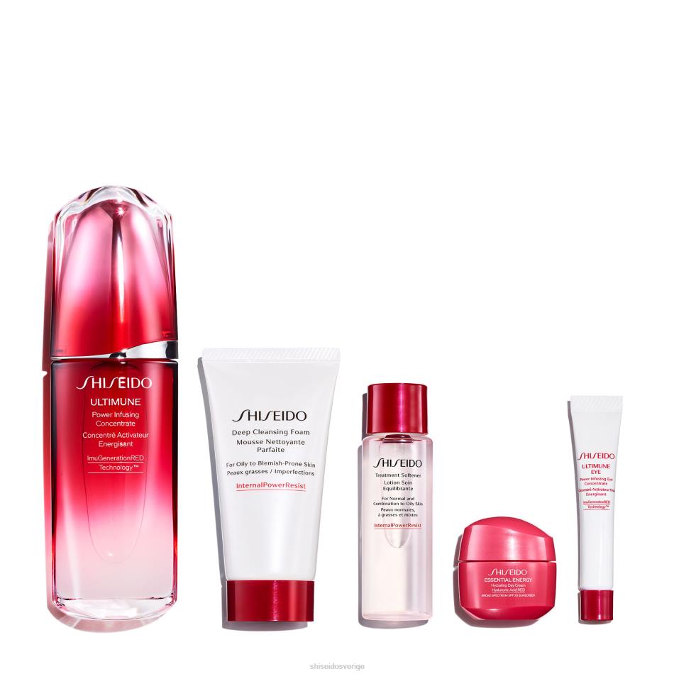utstrålning & återfuktning set VL6V80 Shiseido hudvård