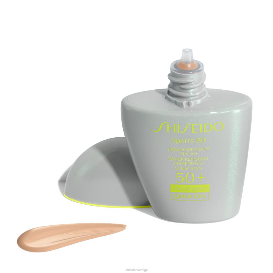 sport bb cream spf 50+ solskyddsmedel VL6V93 Shiseido Solskydd