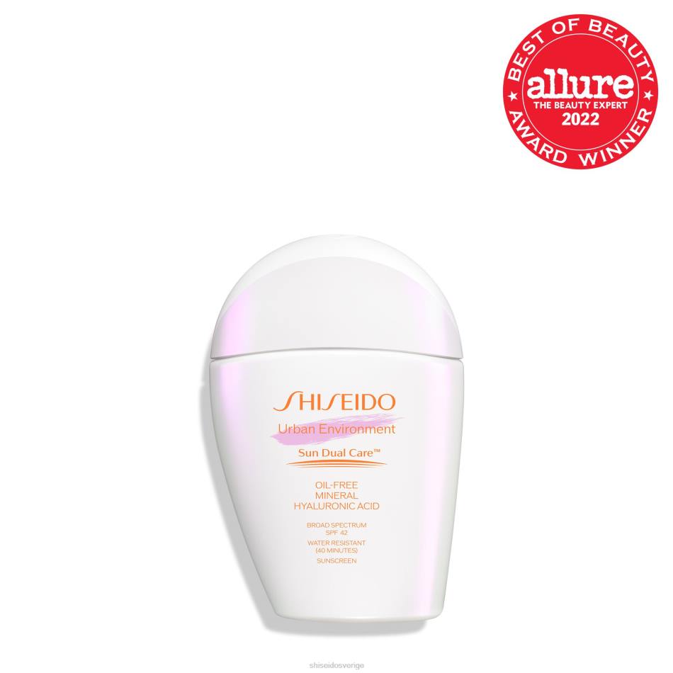 stadsmiljö oljefri mineralsolkräm spf 42 VL6V86 Shiseido Solskydd