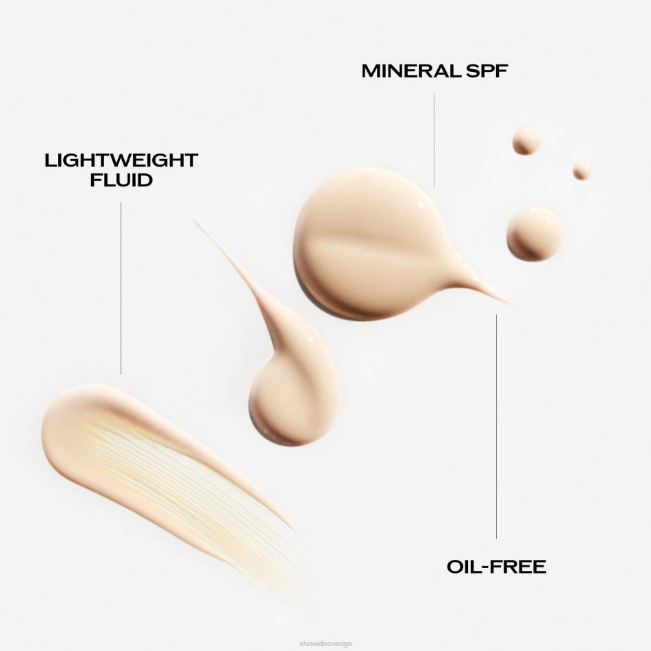 stadsmiljö oljefri mineralsolkräm spf 42 VL6V86 Shiseido Solskydd