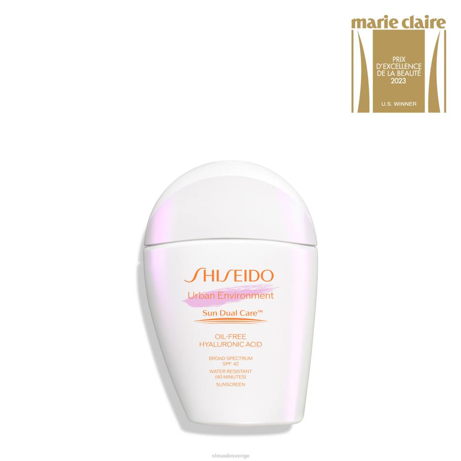 stadsmiljö oljefri solkräm spf 42 VL6V85 Shiseido Solskydd
