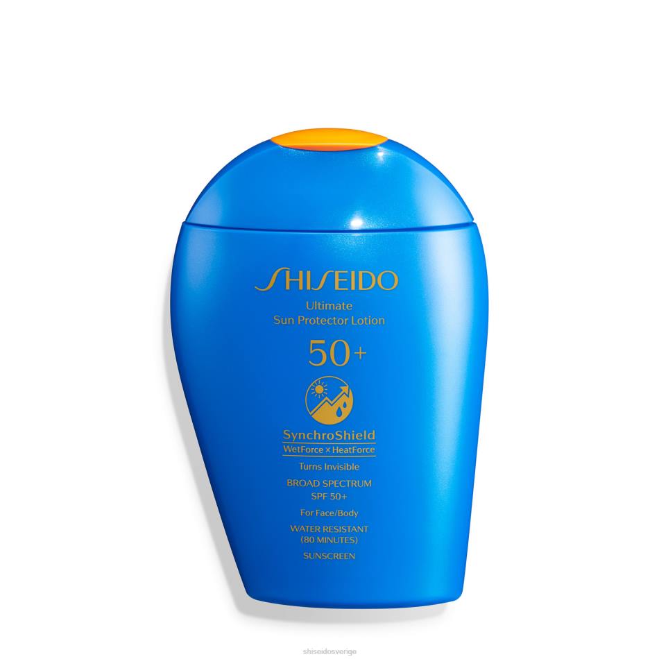 ultimat solskyddslotion spf 50+ solskyddsmedel VL6V96 Shiseido Solskydd