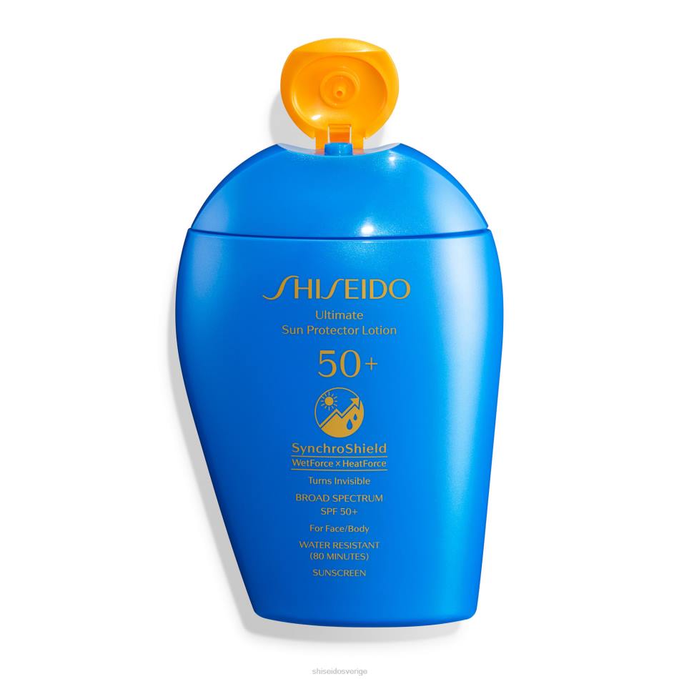 ultimat solskyddslotion spf 50+ solskyddsmedel VL6V96 Shiseido Solskydd
